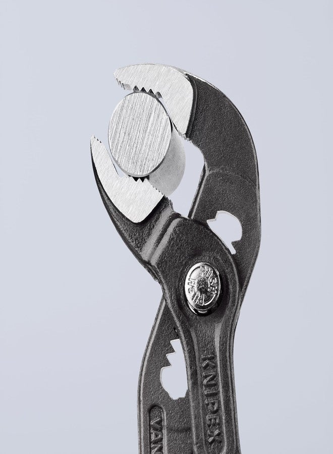 KNIPEX | 87 01 150 | Cobra Hightech Water Pump Pliers grey atramentized with non-slip plastic coating 150 mm - Image 4