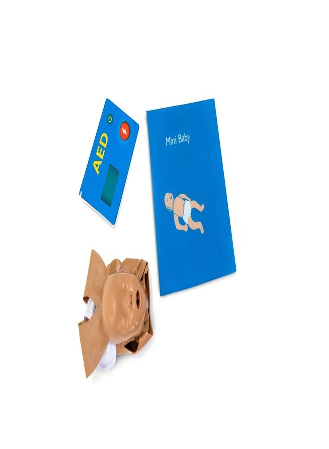 Laerdal Mini Baby Global Set - Inflatable CPR Manikin with Compression Clicker and Basic AED Trainer - Image 3