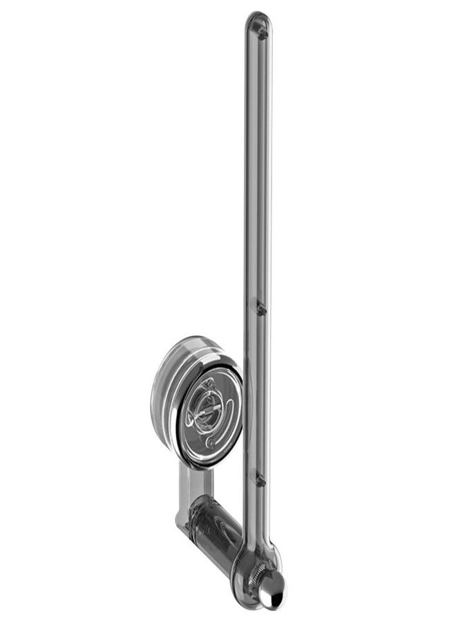 MiOYOOW Swivel Paper Towel Rack, 180° Rotation Suction Cup Roll Paper Holder with Hook for Bathroom Bedroom Kitchen - Image 1
