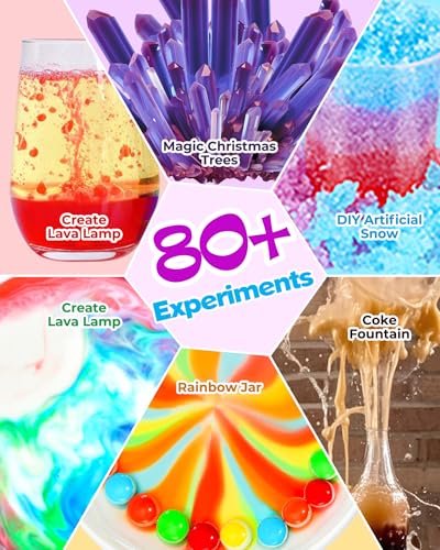 Airbition 80 Science Experiment Kit for Kids Ages 5678 STEM Learning and Educational Toys First Science Kit for Boys Girl Birthday Gifts - Image 5