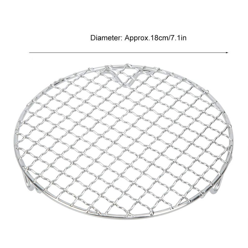 Stainless Steel Round Cooking Rack For Baking Cooling Steaming And Barbecue - Image 4