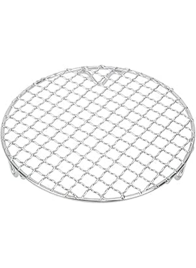 Stainless Steel Round Cooking Rack For Baking Cooling Steaming And Barbecue - Image 1