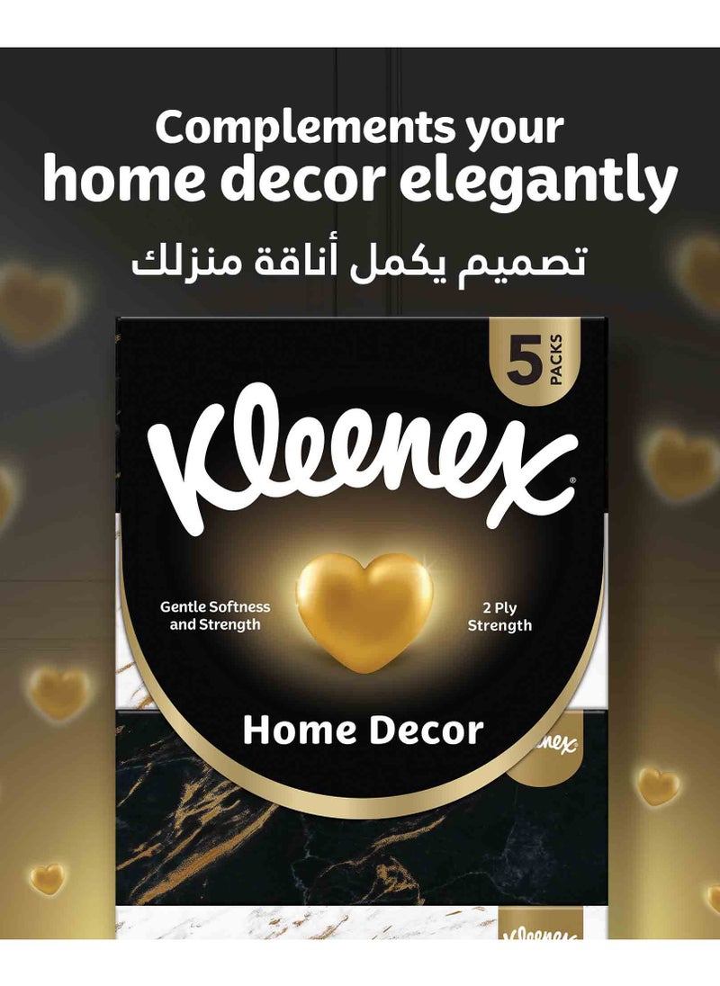 Kleenex Ultra Soft Premium Facial Tissues 96 Sheets Pack of 5  - Image 2