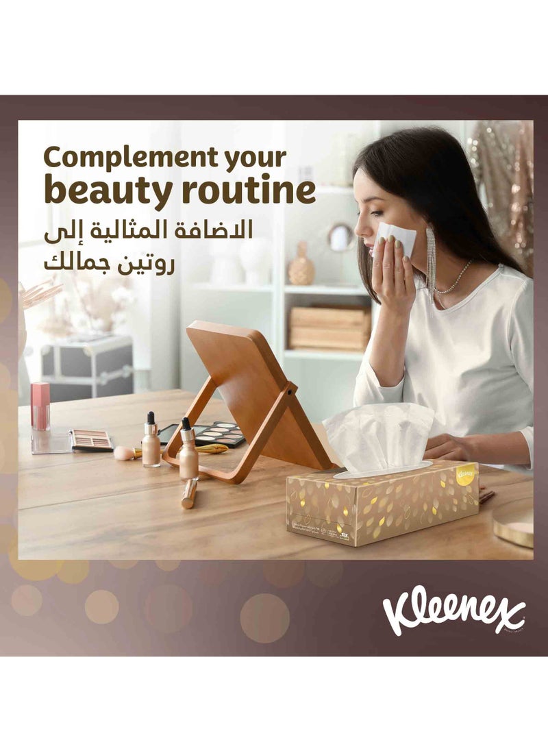 Kleenex Ultra Soft Premium Facial Tissues 96 Sheets Pack of 5  - Image 4