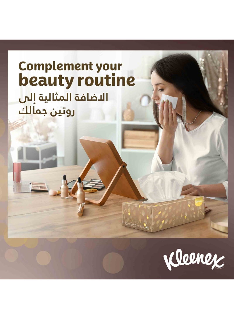 Kleenex Ultra Soft Premium Facial Tissues 96 Sheets Pack of 5  - Image 4