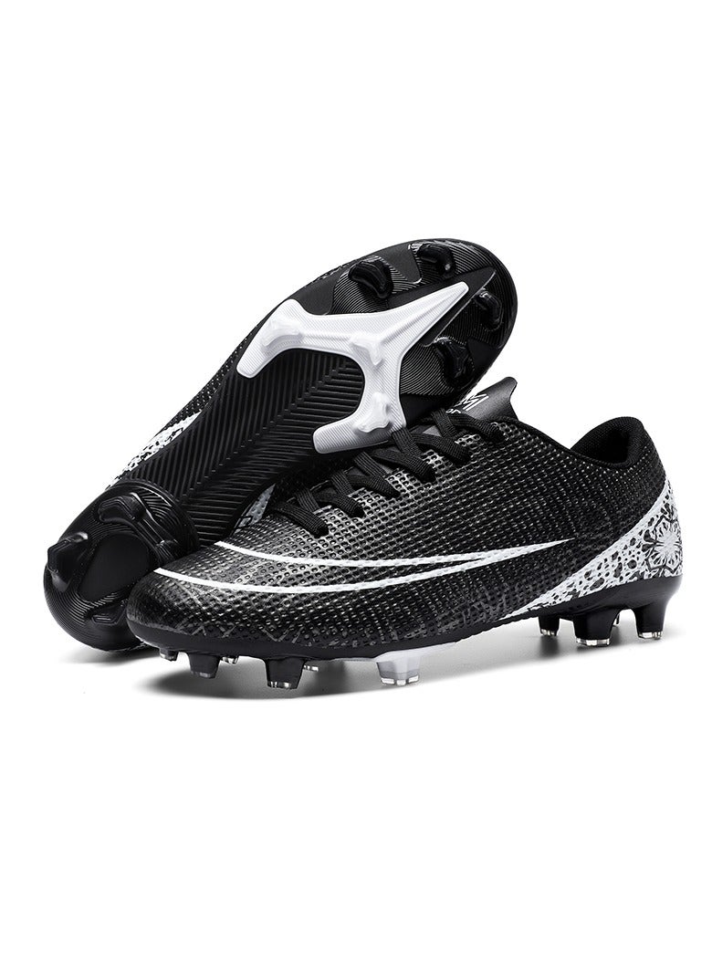 Men Kids Fashion Soccer Shoes Cleats Team Sports Training TF/FG Turf Firm Comfort Low-top Football Shoes Outdoor - Image 2