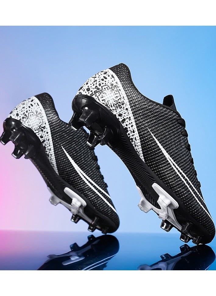 Men Kids Fashion Soccer Shoes Cleats Team Sports Training TF/FG Turf Firm Comfort Low-top Football Shoes Outdoor - Image 4