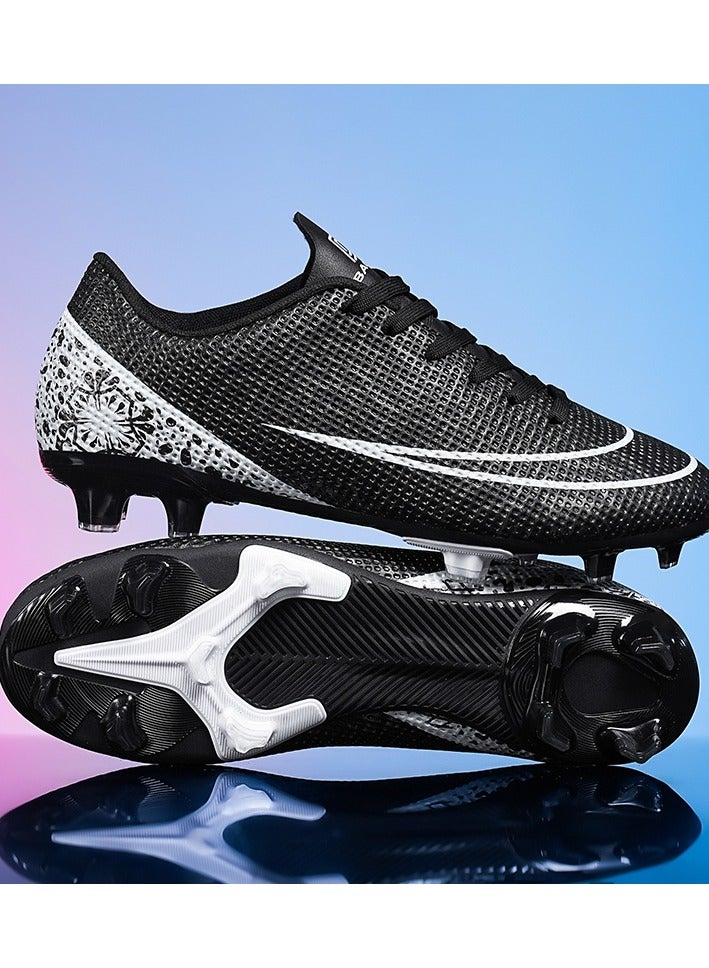 Men Kids Fashion Soccer Shoes Cleats Team Sports Training TF/FG Turf Firm Comfort Low-top Football Shoes Outdoor - Image 5