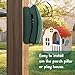 HAPPYPIE Toy Phone for Kids Swing Set Phone Pretend Phones and Learning Education Phone Plastic Telephone Creative Children Play Phone for Toddlers Baby Cell Phone Playhouse Phone Green - Image 2