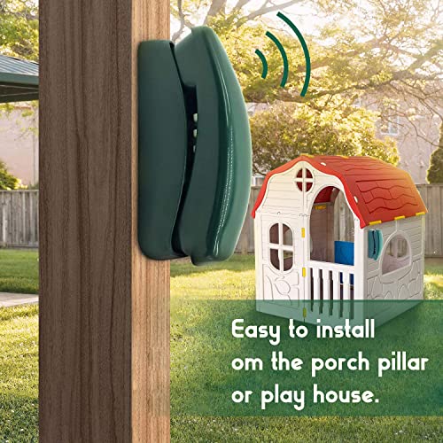 HAPPYPIE Toy Phone for Kids Swing Set Phone Pretend Phones and Learning Education Phone Plastic Telephone Creative Children Play Phone for Toddlers Baby Cell Phone Playhouse Phone Green - Image 5
