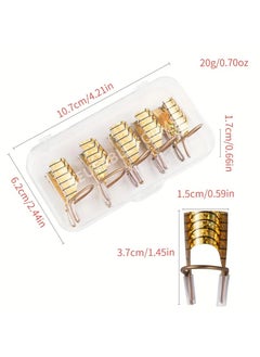 Reusable Gel Nail Extenders with Adjustable Sizes - Golden And Silver Options - No Smell - Tool And Accessories for Nail Art - pzsku/Z443C364FB0A5CFB87AF2Z/45/_/1729603633/8d38d986-dabf-4a2d-bb43-ef4f2e522bbd