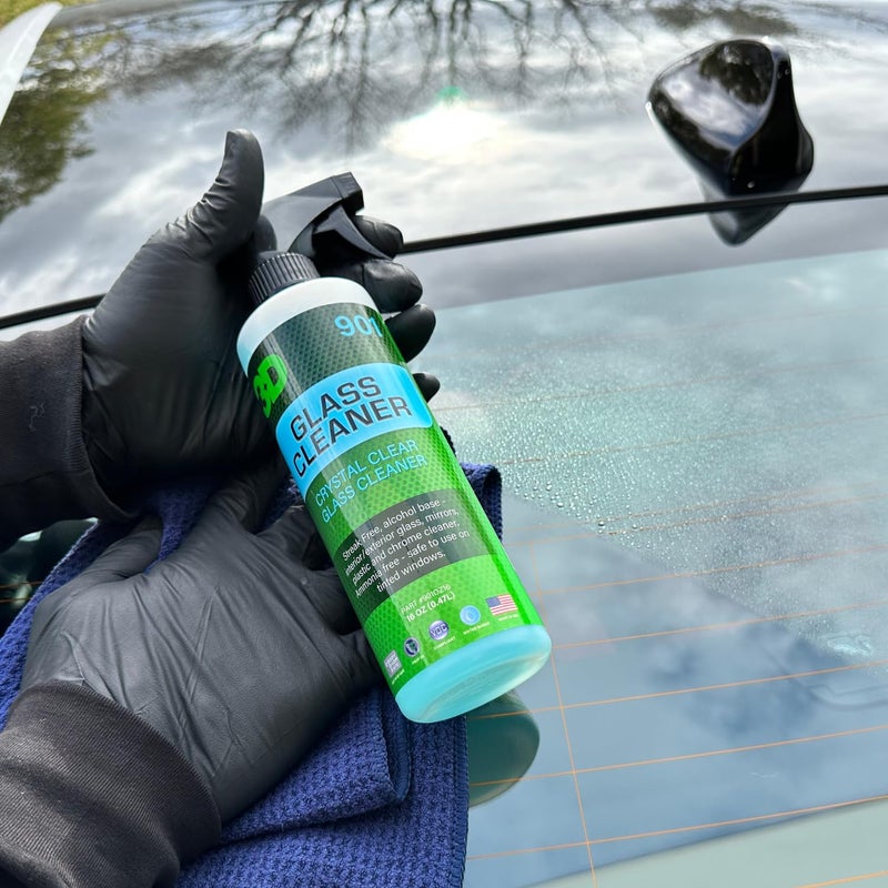 3D منظف زجاج ثلاثي الأبعاد - جاهز للاستخدام، آمن على التظليل، منظف زجاج خالي من الخطوط - جالون - Image 5