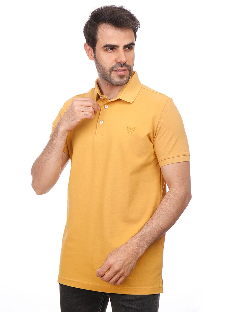 Coup Coup - Solid Polo-Shirt with Short Sleeves