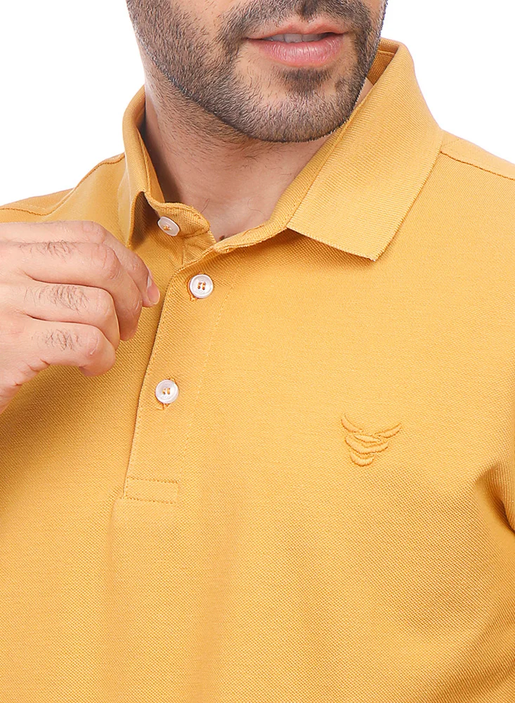 Coup Coup - Solid Polo-Shirt with Short Sleeves