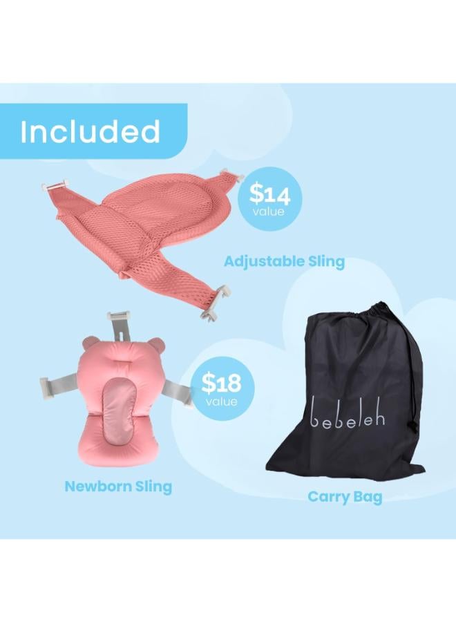 bebeleh Collapsible Baby Bathtub – Ultimate Foldable Infant & Toddler Tub - Image 3