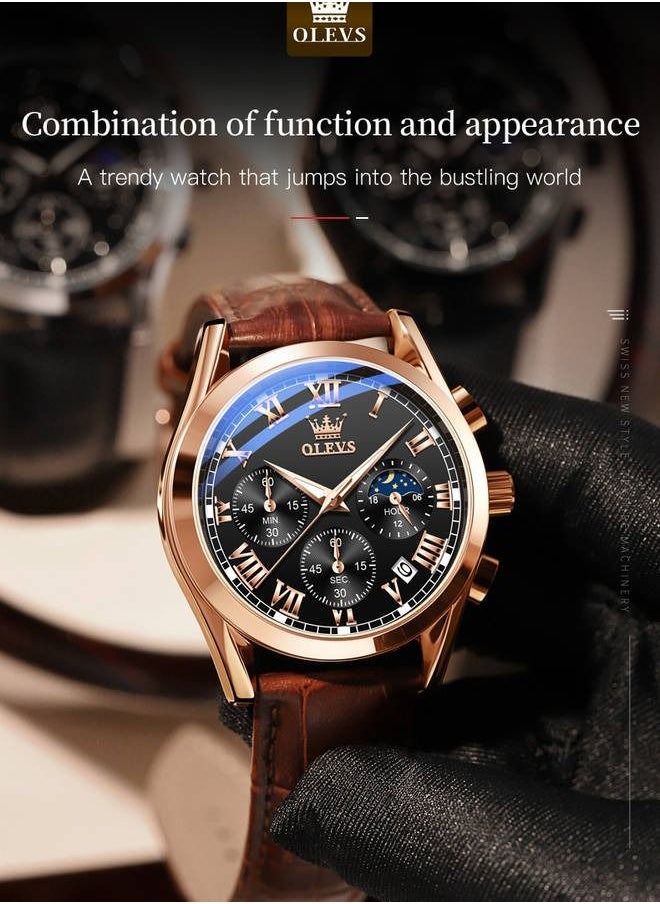 OLEVS - Watches For Men Waterproof Business Watch - Image 1