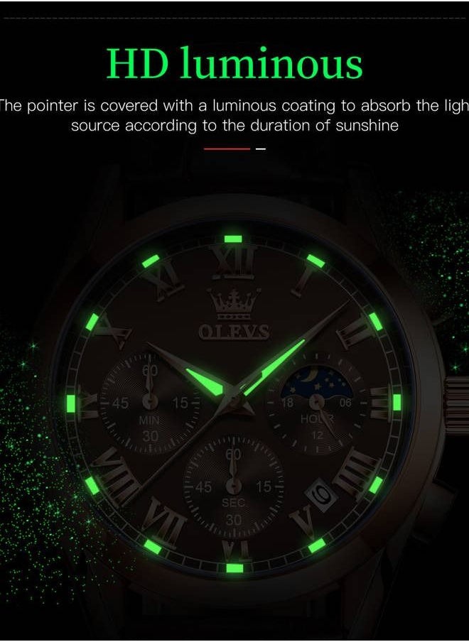 OLEVS - Watches For Men Waterproof Business Watch - Image 1