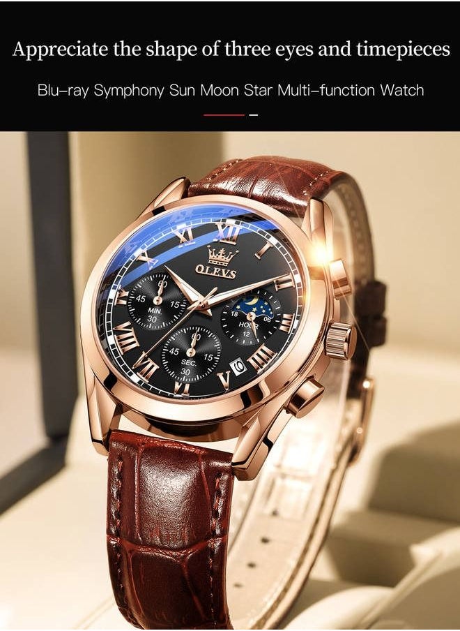 OLEVS - Watches For Men Waterproof Business Watch - Image 1