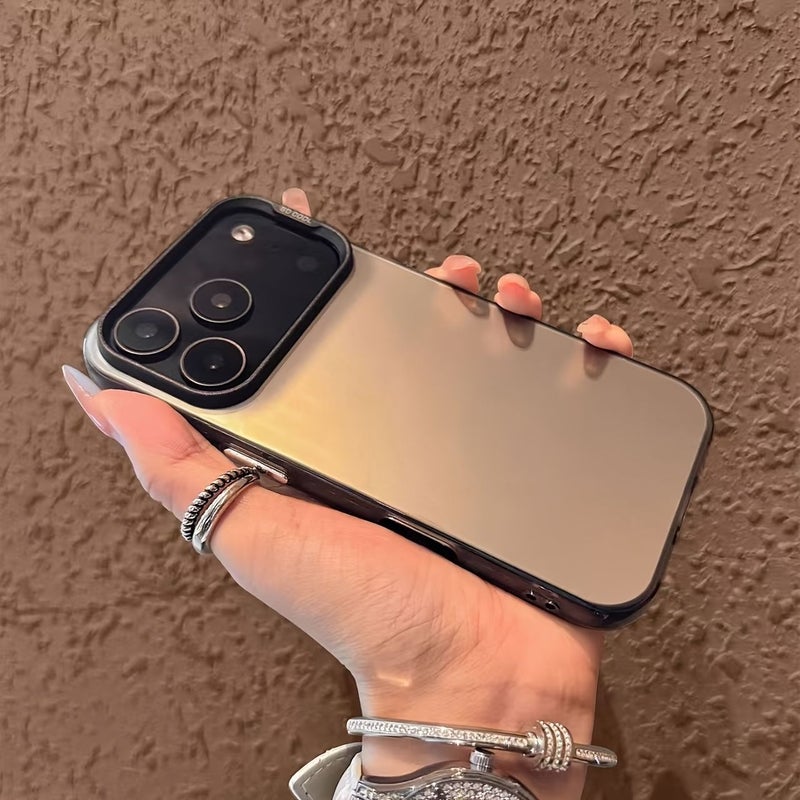 Matte Black Acrylic Phone Case for iPhone 15 Pro Max Drop Protection Minimalist Design - Image 3