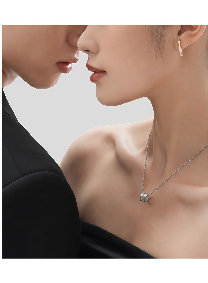 Chopard Ice Cube 18K Rose Gold Stud Earrings For Women, Luxury Gift​ - Image 4