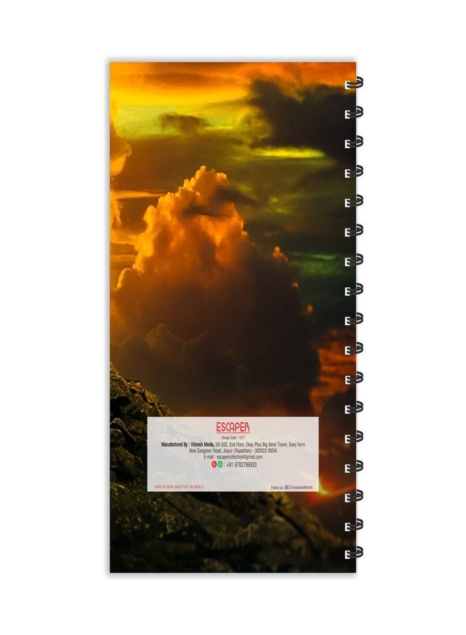 ESCAPER Om Namah Shivay Notebook (Ruled - A5 Size | 5.5 x 8.5 inch) | Devotional Notebook | God Notebook | (Ruled - A5 Size | 5.5 x 8.5 inch) Designer Notebook | Journal | Notebook | Notepad - Image 2