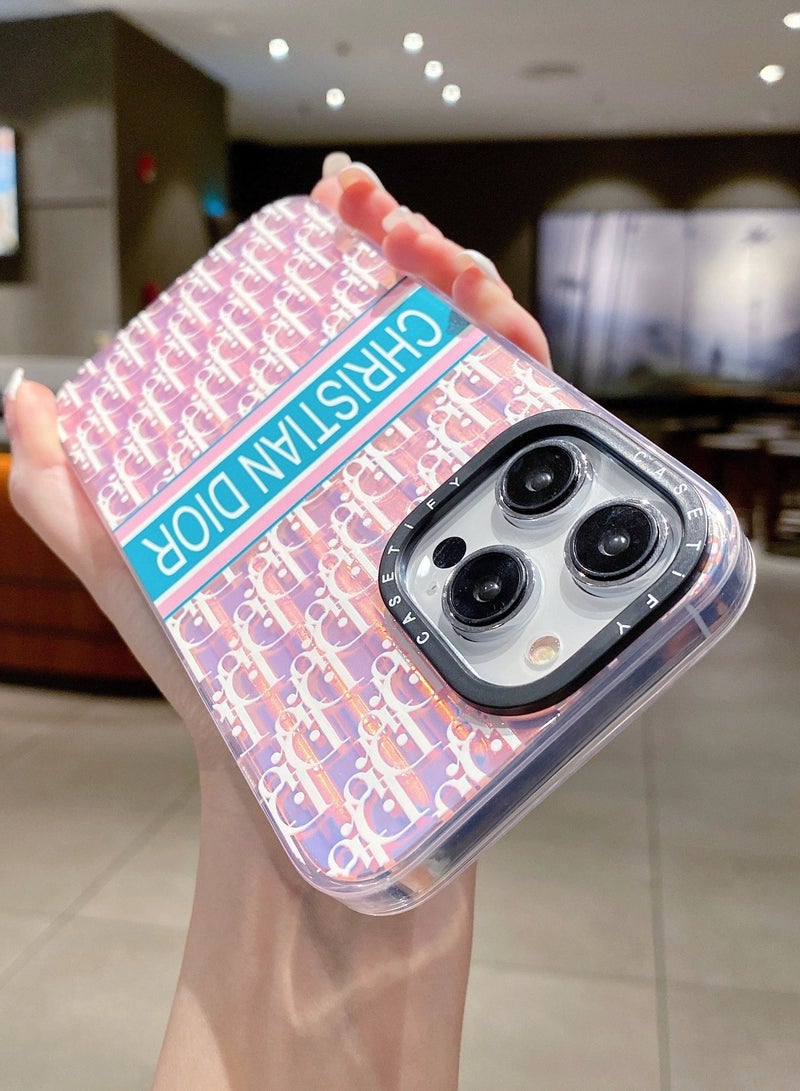 Casetify CHRISTIAN DIOR Logo Laser iPhone 12 Pro Max Protective Case Cover - Image 3