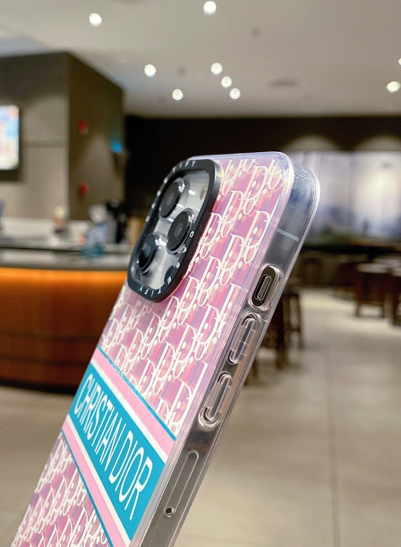 Casetify CHRISTIAN DIOR Logo Laser iPhone 12 Pro Max Protective Case Cover - Image 4