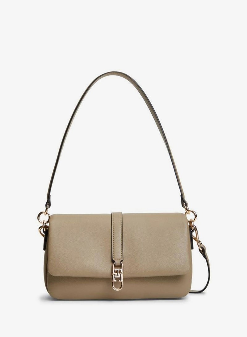 TOMMY HILFIGER TH Monogram Convertible Crossbody Bag - Image 1