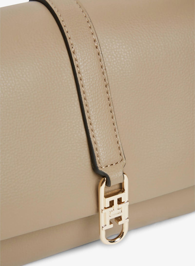 TOMMY HILFIGER TH Monogram Convertible Crossbody Bag - Image 3