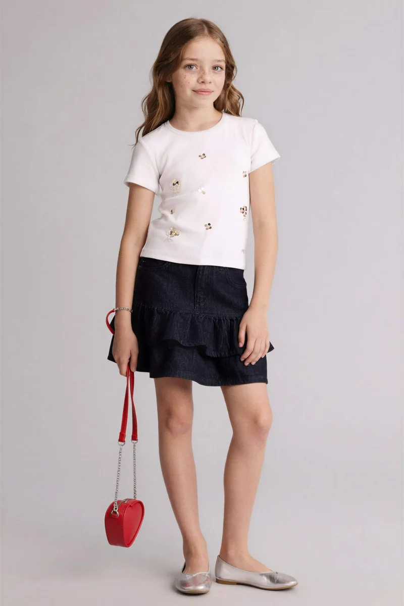 ديفاكتو Girl Short Sleeve T-Shirt