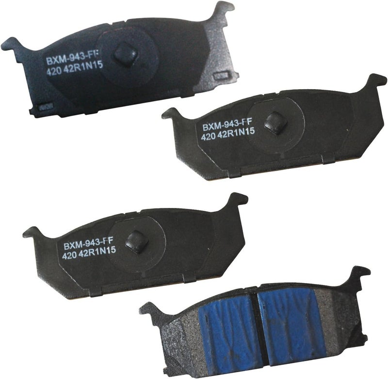 Bendix Premium SBM420 Semi-Metallic Front Brake Pads for Chevrolet Sprint 1989-1985, Sprint 1992, Geo Metro 1994-1990, Pontiac Firefly 1989-1985, Suzuki Forsa 1988-1985 - Image 1
