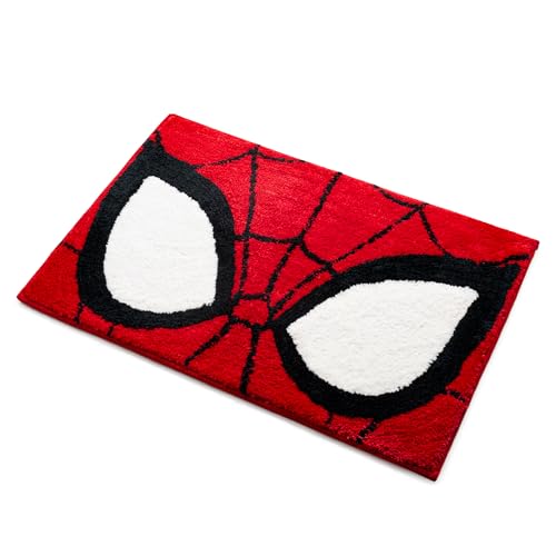Jay Franco Marvel Spiderman Kids Bath Rug Soft NonSlip Machine Washable Red Bathroom Mat 20 x 30 - Image 3