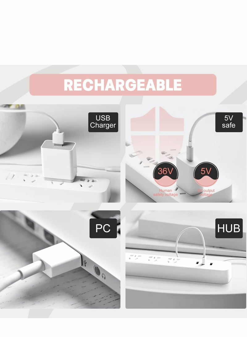 Excefore Coffee Mug Warmer, Electric Warmer for Desk with Automatic Temperature Control Heating Coffee, Beverage, Milk, Tea and Hot Chocolate(Pink) - Image 5