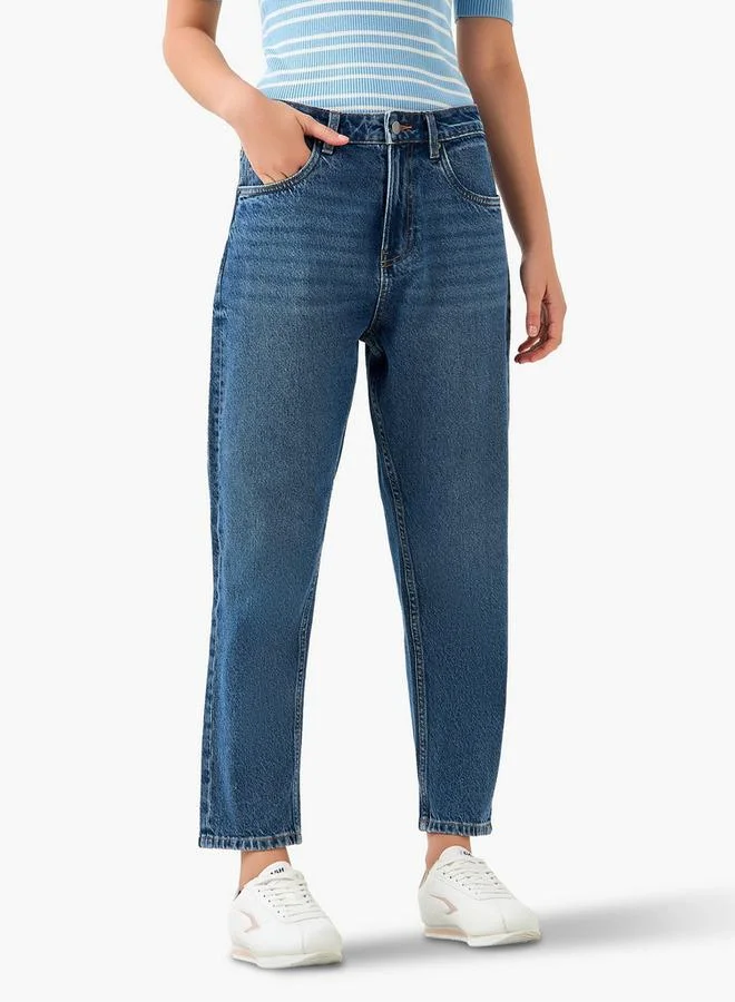 Splash FAV Denim High-Rise Mom Fit Jeans