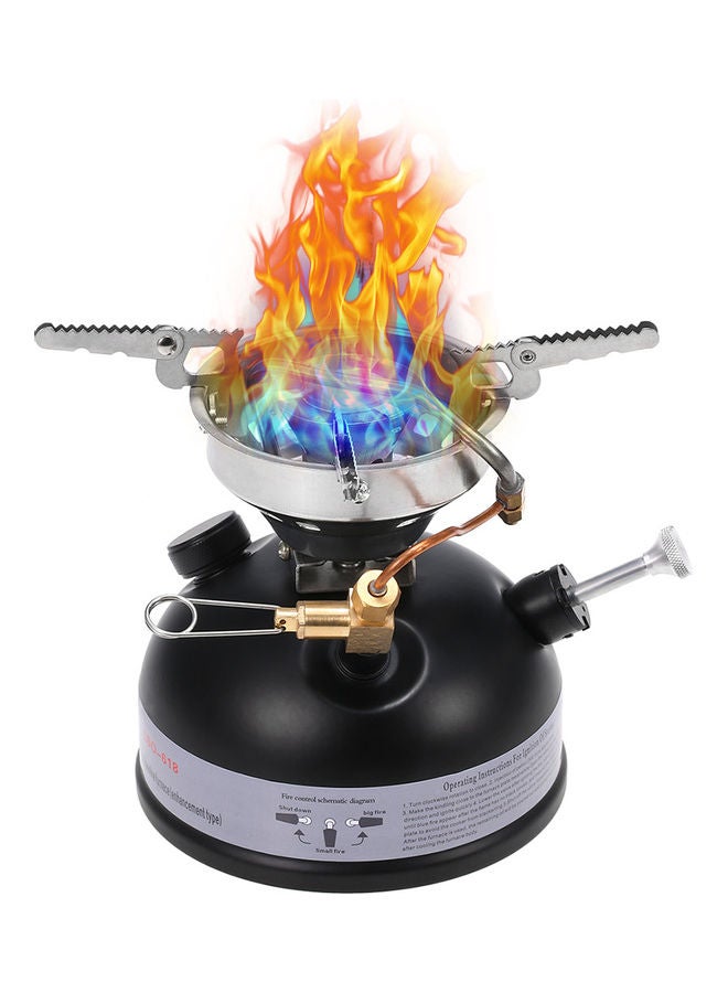 NIBEMINENT Portable Outdoor Camping Mini Gasoline Stove 16 x 14 14cm  - Image 1