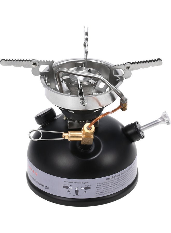 NIBEMINENT Portable Outdoor Camping Mini Gasoline Stove 16 x 14 14cm  - Image 2