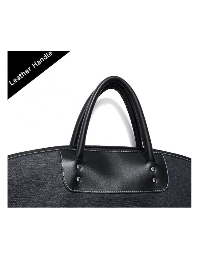 40" Garment Bag, Business Travel-Suit-Bag, Durable Oxford Fabric Travel Business Carry on Suit Bag, Portable Suit Carrier, Waterproof-Hanging Garment Bags for Coats Hanging Clothes Dress - Image 4