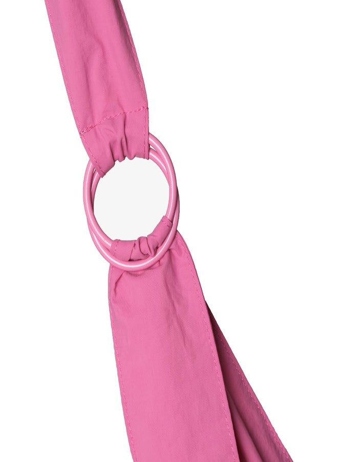 Thread Wallets Slouchy Bag for Women & Men - Crescent Sling Bag with Adjustable Strap and Zip Pocket, Unstructured & Foldable, Bubblegum, Small, Casual - Image 4