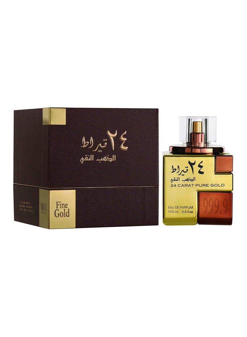 لطافة عطر 24 كرات بيور جولد او دي بارفان للرجال والنساء للرجال والنساء من لطافة - 100 مل - Image 2