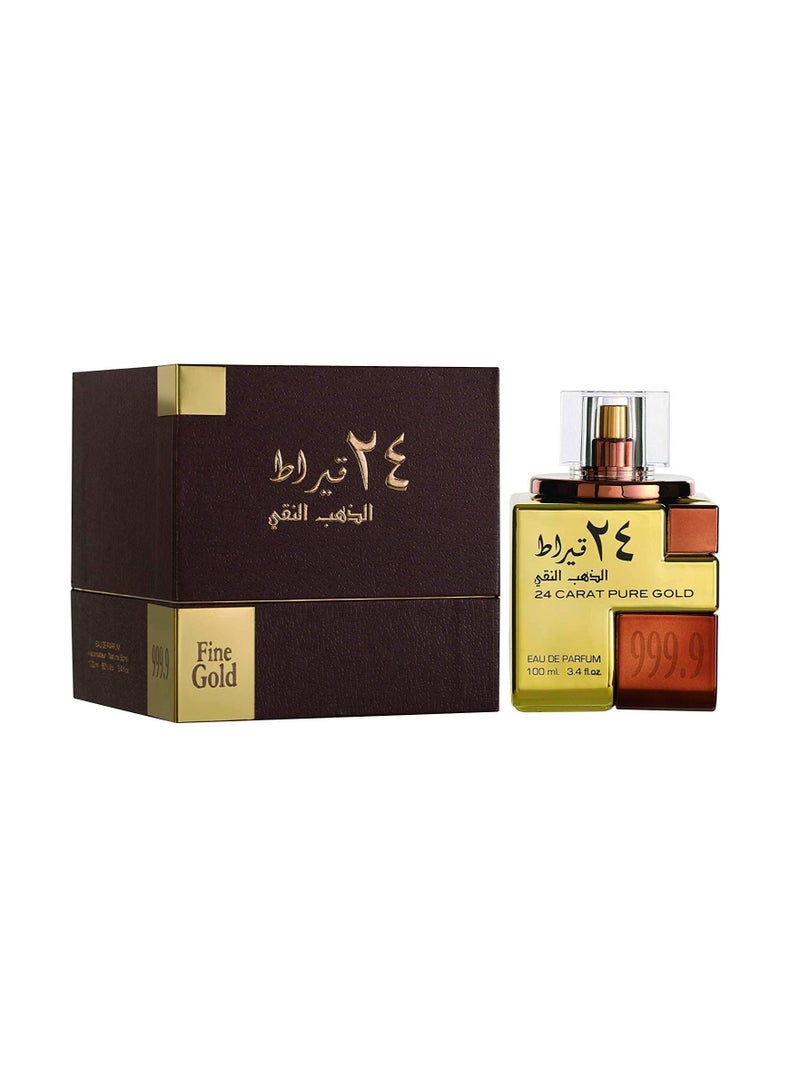 لطافة عطر 24 كرات بيور جولد او دي بارفان للرجال والنساء للرجال والنساء من لطافة - 100 مل - Image 3
