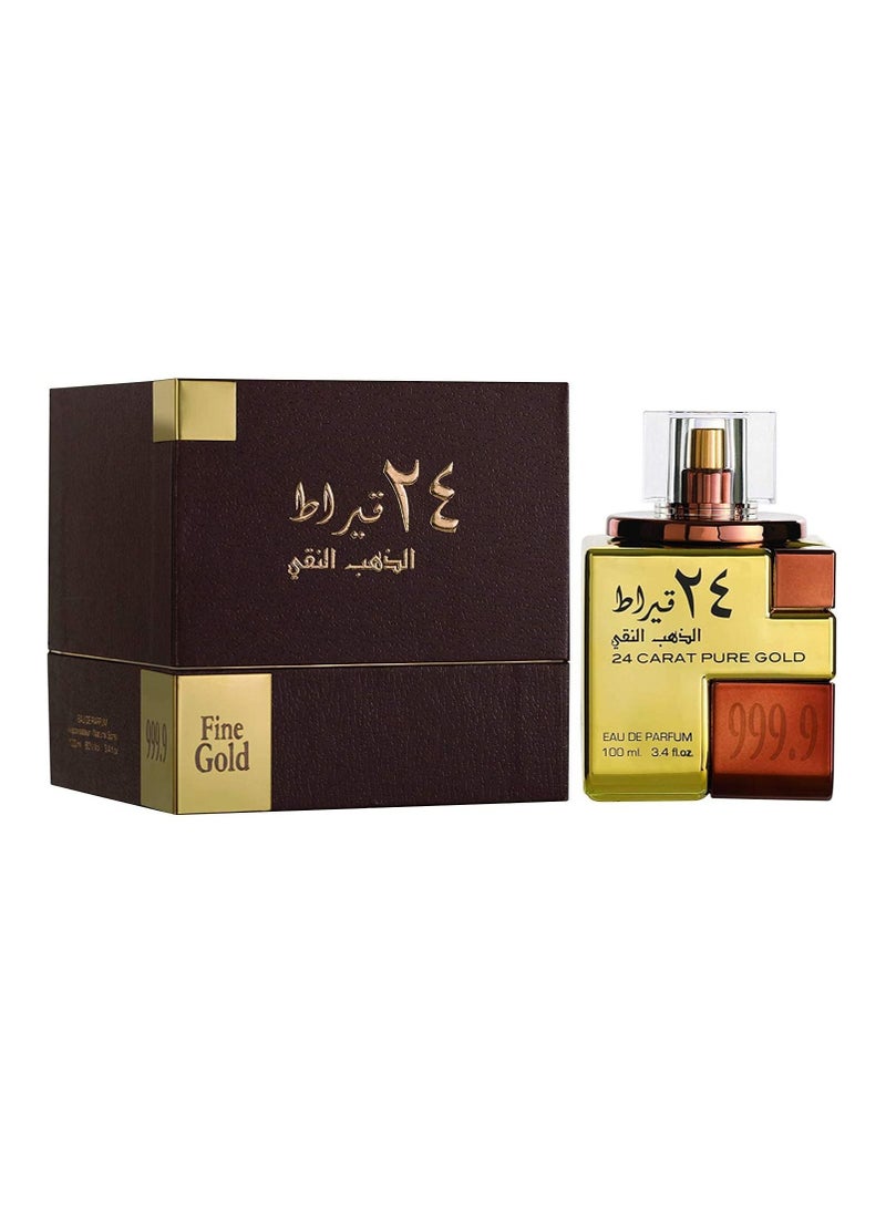 لطافة عطر 24 كرات بيور جولد او دي بارفان للرجال والنساء للرجال والنساء من لطافة - 100 مل - Image 1
