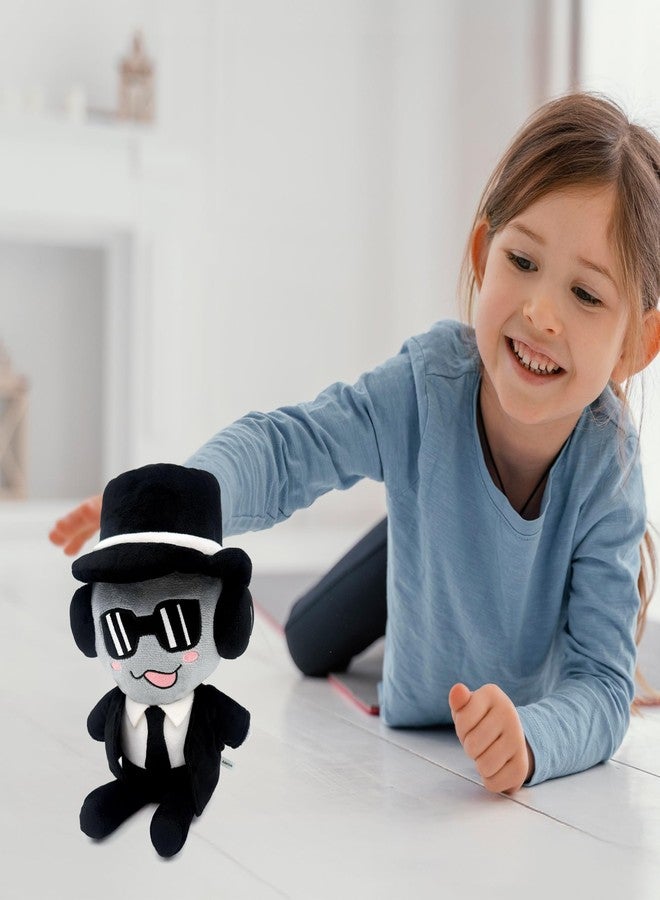 Adenzai Forsaken Black Plush Toy – Soft Black Character Plush Stuffed Animal, Cute Forsaken Game Collectible Plushie Gift for Kids and Gamers - Image 5