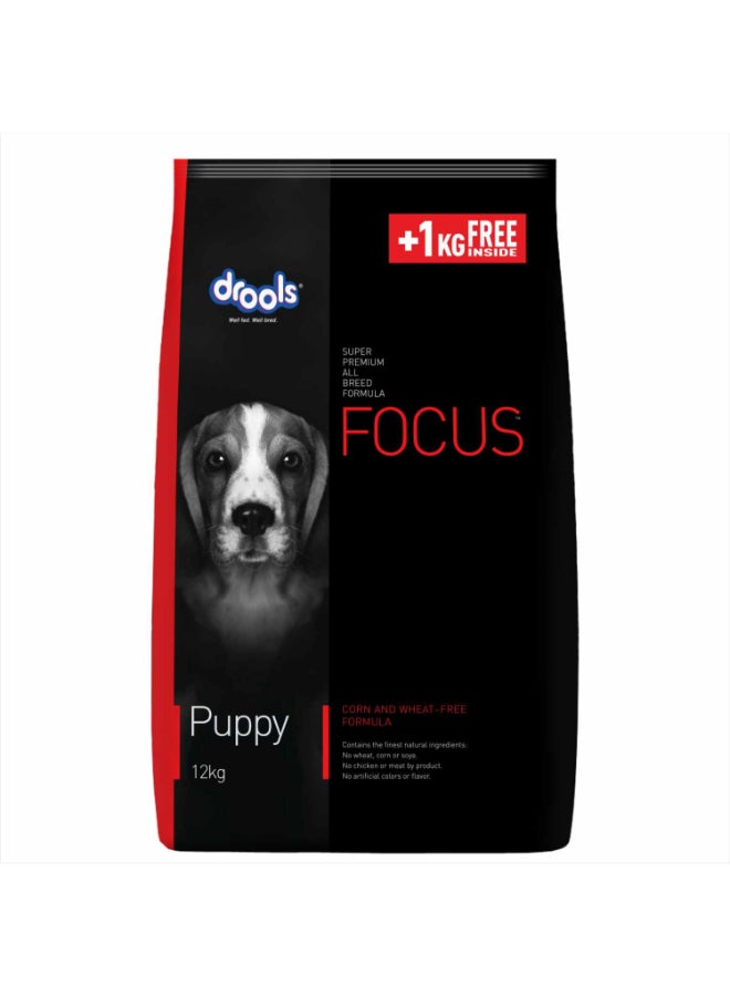 Drools Focus Premiun Puppy Dry Dog Food  Real Chicken 13Kg  - Image 2