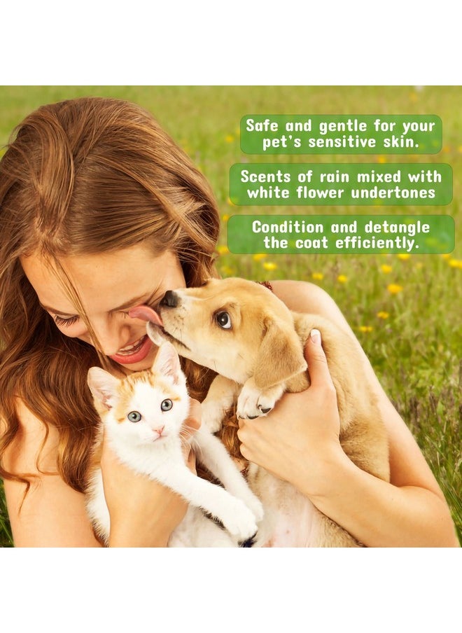 PET SILK Rainforest Spray Cologne 11.6Oz, Deodorizing Body Perfume & Condtioner, Clean/Fresh Light Florard Scent For Pet Grooming Needs For Dogs, Cats And More!  - Image 2