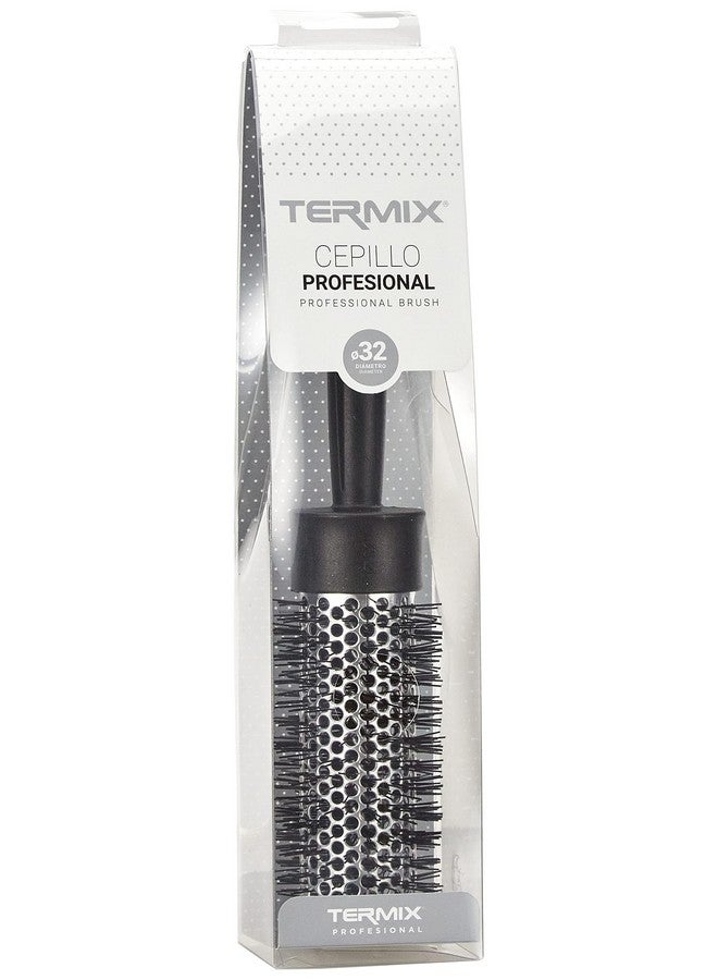 TERMIX Profesional Hairbrush Ø 32 Mm Aluminum Thermal Hairbrush With Nylon Bristles Ideal For All Types Of Hairstyles 2525158 - Image 2