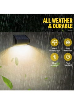 M MIAOYAN Solar Step Light, Fence Light, Stair Light, Ladder Light, Trellis Light, Railing Light, Wall Light, Outdoor Waterproof Garden Light  - Image 5