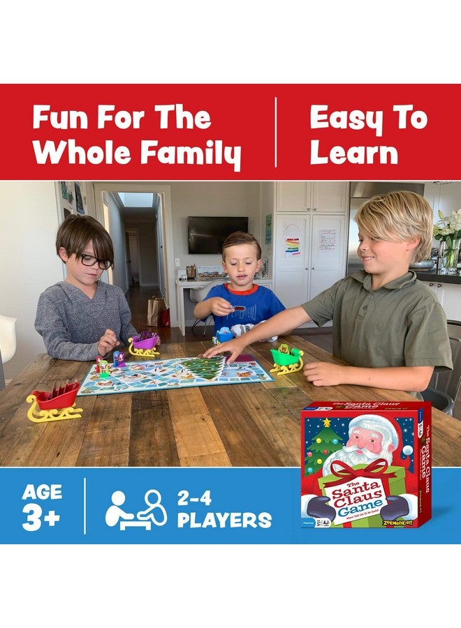 Zobmondo!! The Santa Claus Game, Great Christmas Board Game for Boys and Girls, Award-Winning Educational Game, Kids’ Game for Ages 3 and Up - Image 3