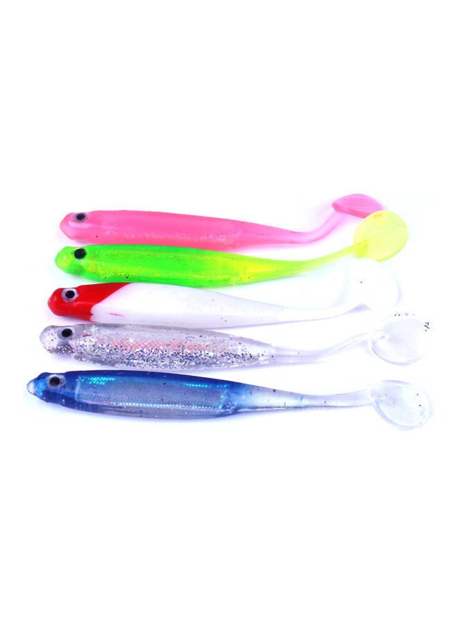 نيبمينينت طعم صناعي لصيد الأسماك على شكل دودة لينة برأس متحرك من السيليكون المطاطي 20 x 10 20سم - Image 4