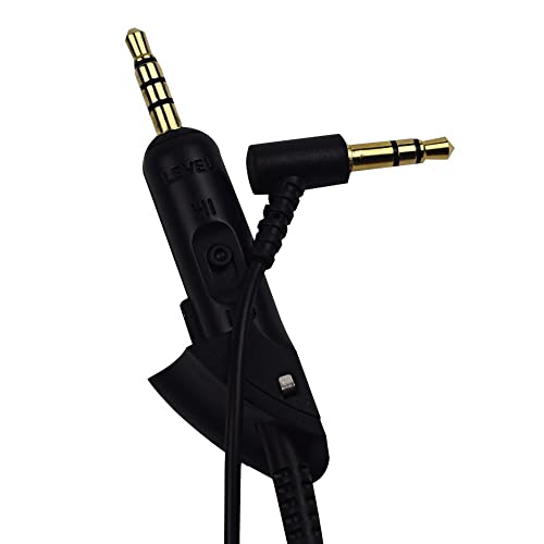 Arzweyk Audio Cable Cord Wire Replacement for Bose QuietComfort 15, Bose QuietComfort 2, QC15, QC2 Headphones, Headphone Extension Cable (1.4m) - Image 4