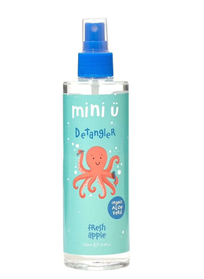 Mini U Fresh Apple Hair Detangling Spray for Kids & Babies - Lightweight Fresh Apple Scented, 98% Naturally Derived Ingredients - Image 1